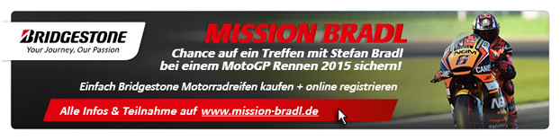 Triff Stefan Bradl bei einem MotoGP Rennen 2015